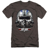 Top Gun Iceman Helmet Men's Ultra-Soft 30/1 Cotton Slim Short-Sleeve T-Shirt
